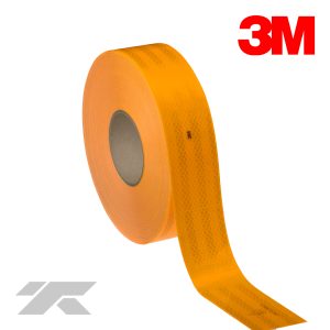 Cinta Reflectiva 3M 2"x45.7m Amarillo