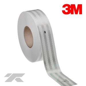 Cinta Reflectiva 3M 2"x45.7m Blanco