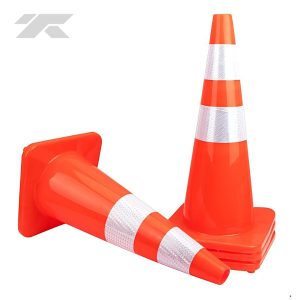 Cono de Seguridad PVC 90cm Plástico