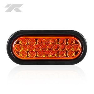 Faro Posterior Led-24 Ovalado Ámbar