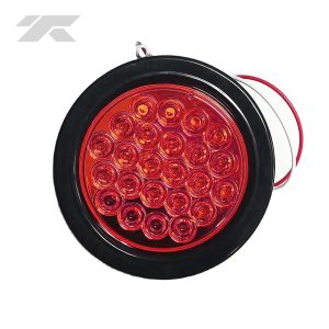 Faro Posterior Led-24 Redondo Rojo