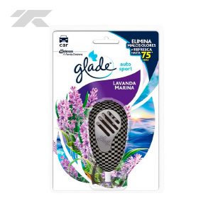 Ambientador Glade Auto Sport 7ml Lavanda Marina