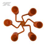 Traba Tuerca Araña 6X21MM Camioneta Naranja