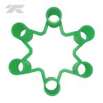 Traba Tuerca Estrella 6X21MM Camioneta Verde
