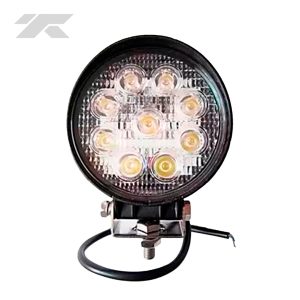 Faro Pirata Redondo 9-Led Blanco