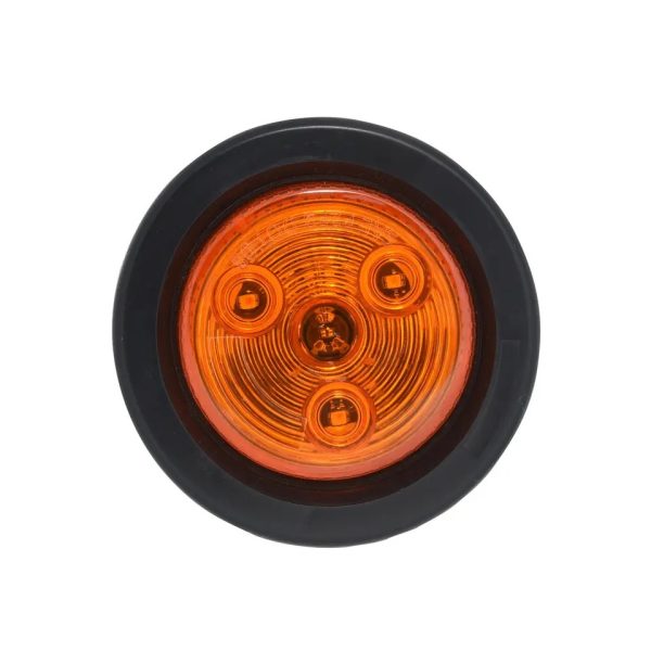 Faro laterla led 3" multivoltaje ambar