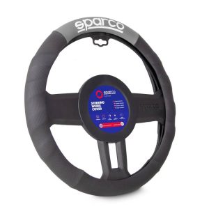 Cubre Volante Sparco Auto Negro/Gris