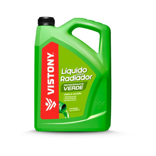 Líquido para Radiador Refrigerante galón verde