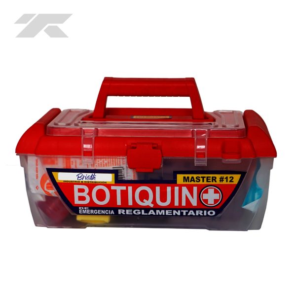 Botiquín de Primeros Auxilios Tipo Master 12