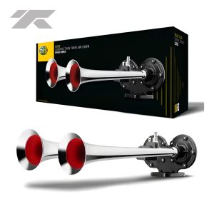 Claxon de Aire Para Camión 12v-24v 40w Cromado Hella