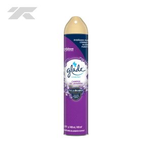 Ambientador Aerosol Glade 400ml Campos de Lavanda