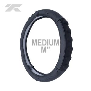 Cubre Volante Cuero M" Auto Black/Negro