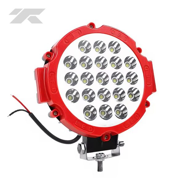 Faro Led Redondo 7Pg 21Led 12v/24v Blanco