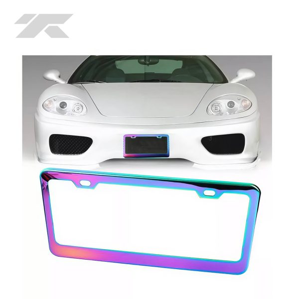 Porta Placa Metal para Auto Camioneta Tornasol - Imagen 3