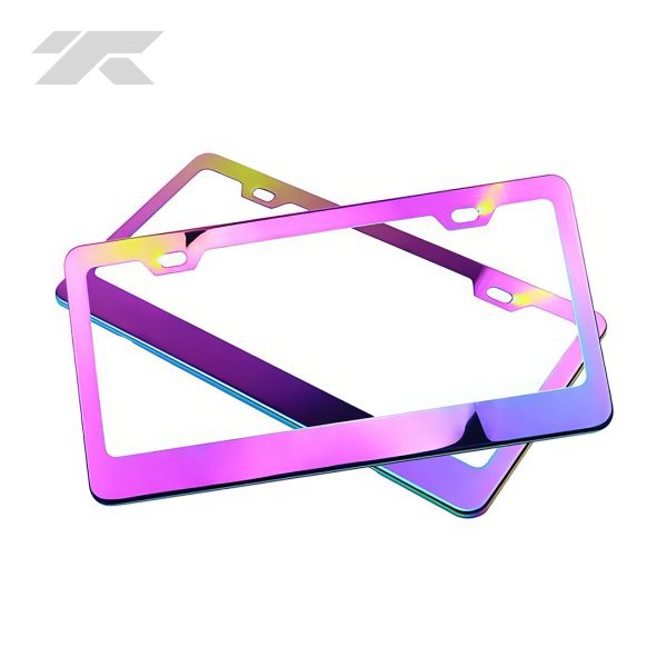 Porta Placa Metal para Auto Camioneta Tornasol - Imagen 2