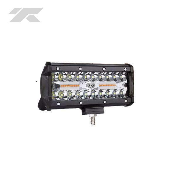 Luces Led Barra Dual 17cm Recto Multifunción Ámbar/Blanco
