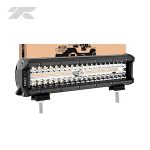 Luces Led Barra Dual 30cm Recto Multifunción Ámbar/Blanco