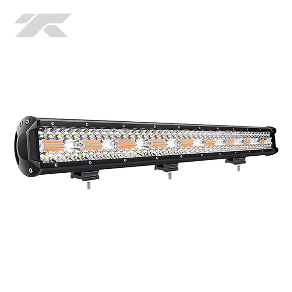Luces Led Barra Dual 99cm Recto Multifunción Ámbar/Blanco