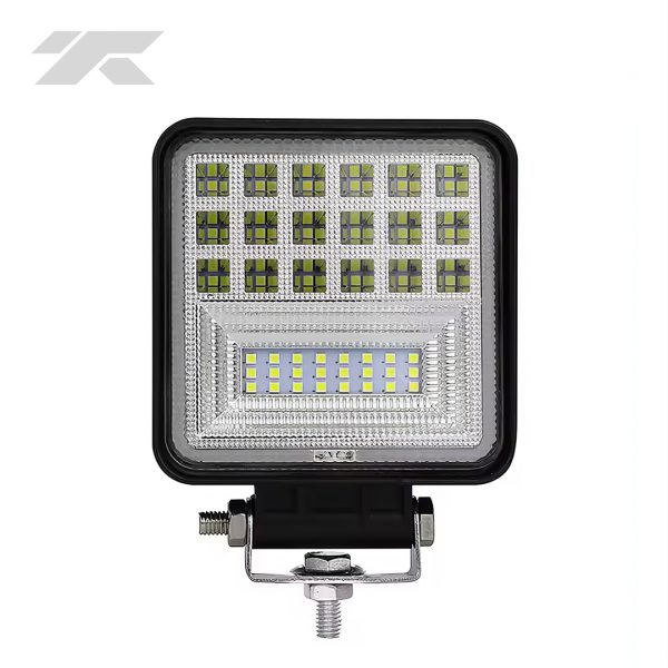 Faro Pirata Cuadrado LED-42'' 12V-24V 6500 K 126W Azul