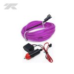 Luces Led en Tira Neón p/Tablero 4mts Lila
