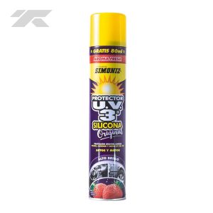 Silicona Simoniz en Aerosol UV3 480ml Fresa