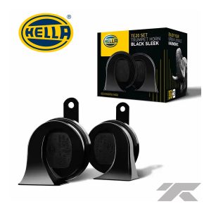 Claxon Hella Tipo Caracol 12v Negro