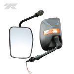 Espejo Retrovisor Torito Bajaj UG Con Luz Negro